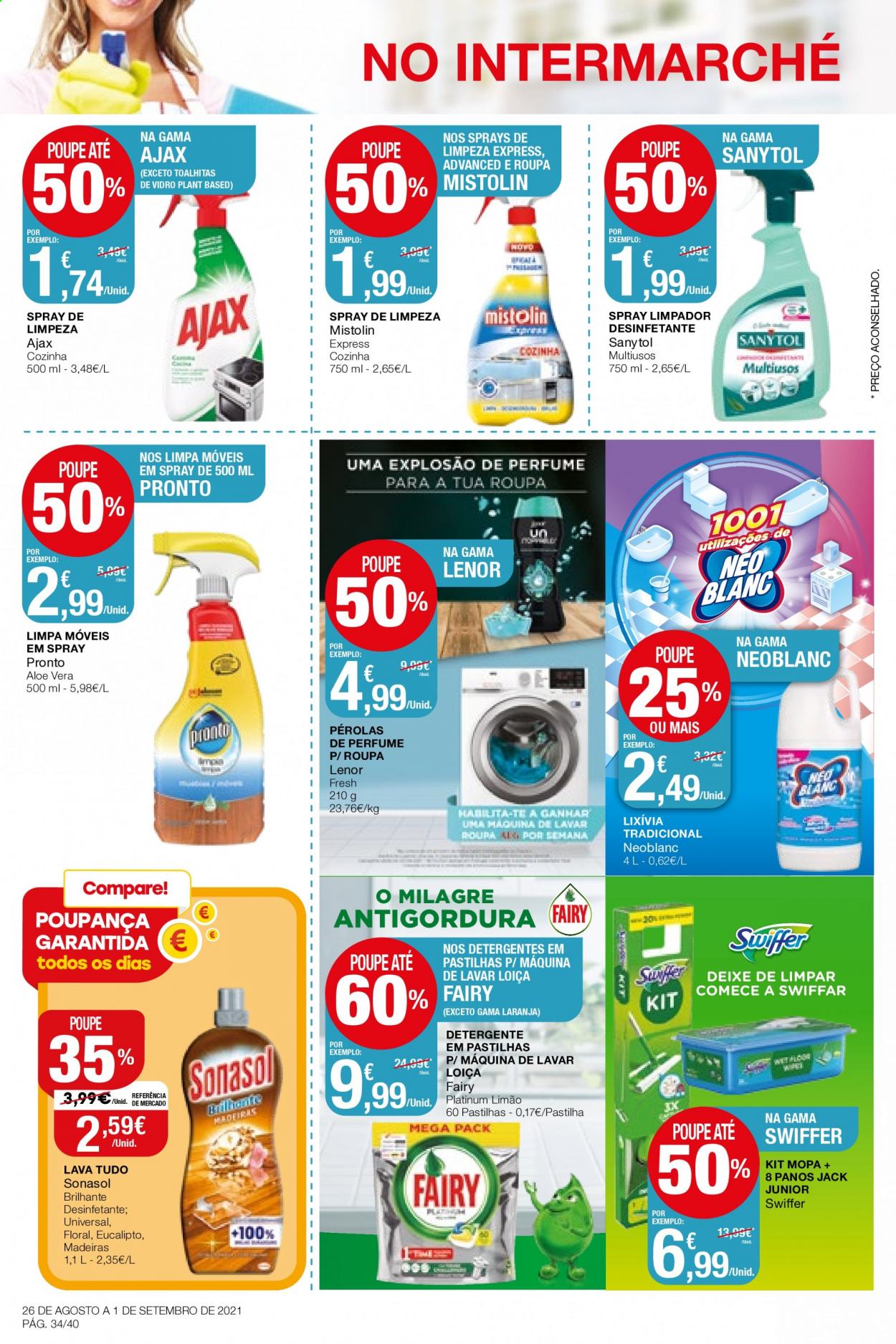 Folheto Intermarché - 26.8.2021 - 1.9.2021. Página 34