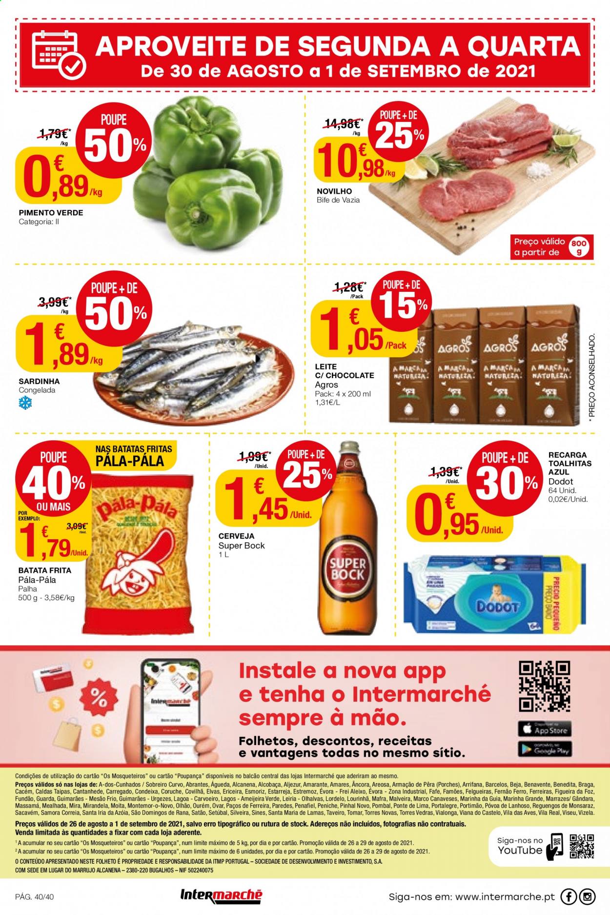 Folheto Intermarché - 26.8.2021 - 1.9.2021. Página 40
