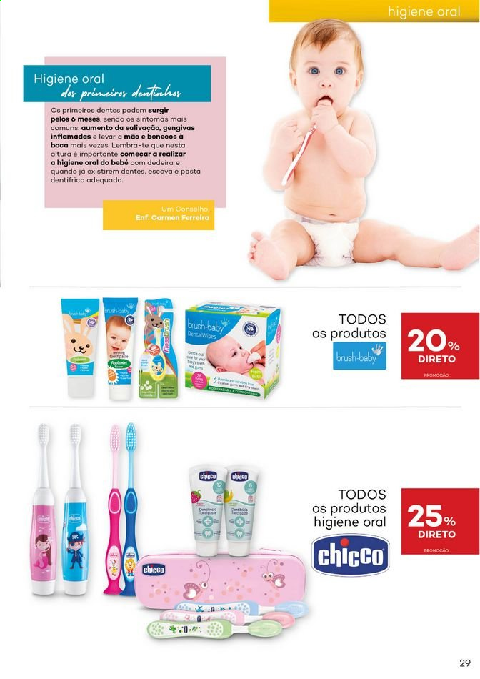 thumbnail - Folheto Well's - 24.8.2021 - 26.9.2021 - Produtos em promoção - escova, pasta dentífrica, Chicco. Página 29.