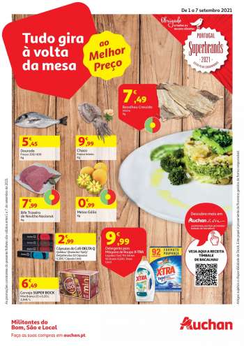 Folheto Auchan - 1.9.2021 - 7.9.2021.