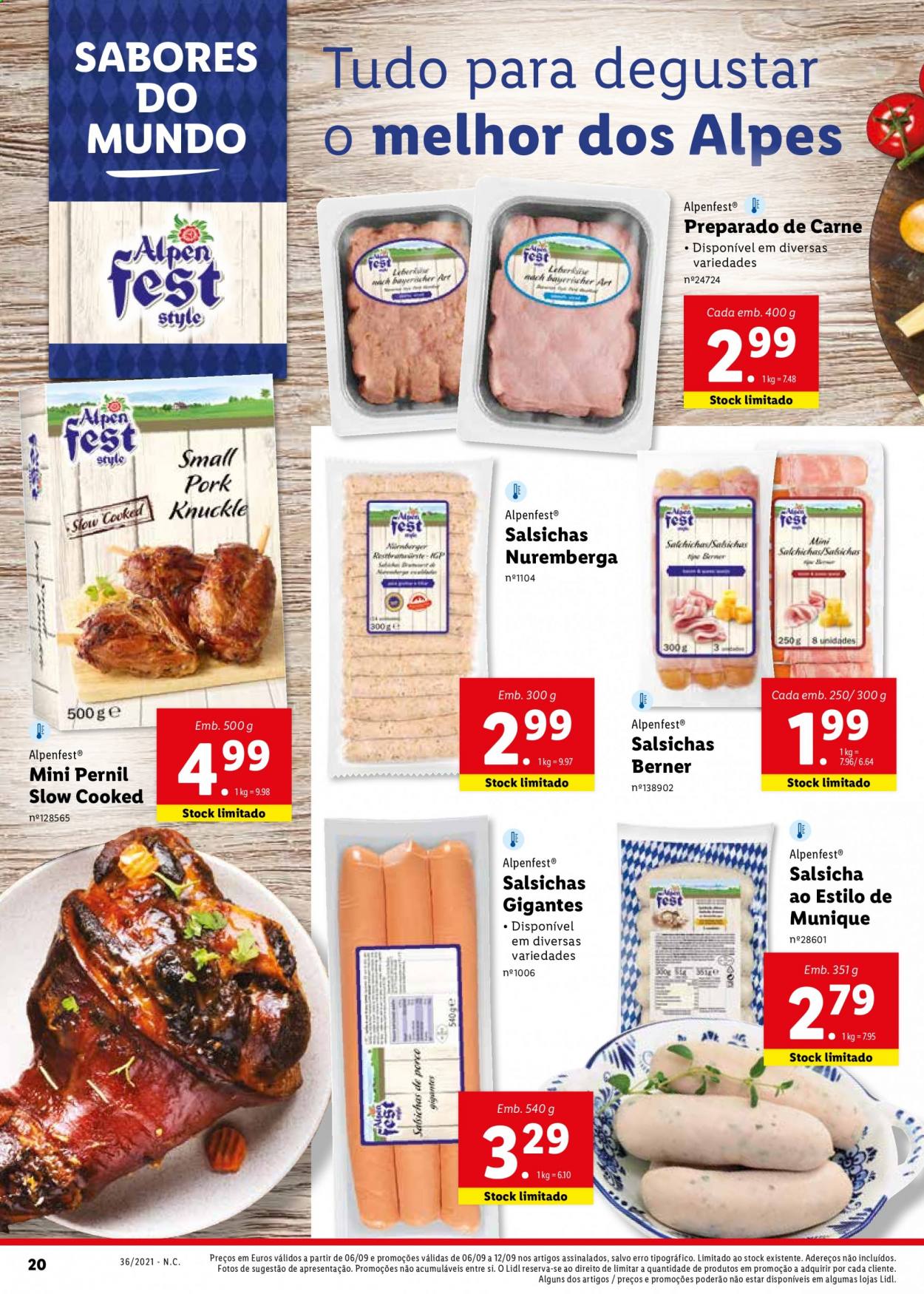 Folheto Lidl - 6.9.2021 - 12.9.2021. Página 20