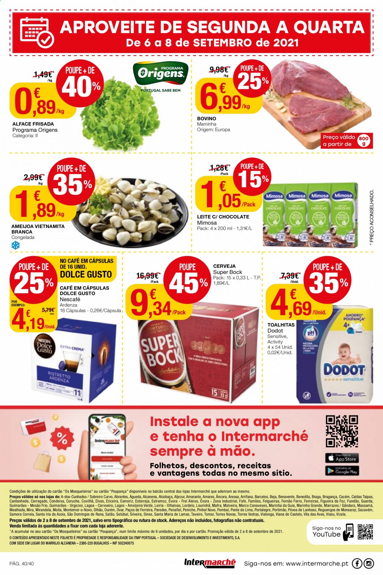 Folheto Intermarché - 2.9.2021 - 8.9.2021. Página 40