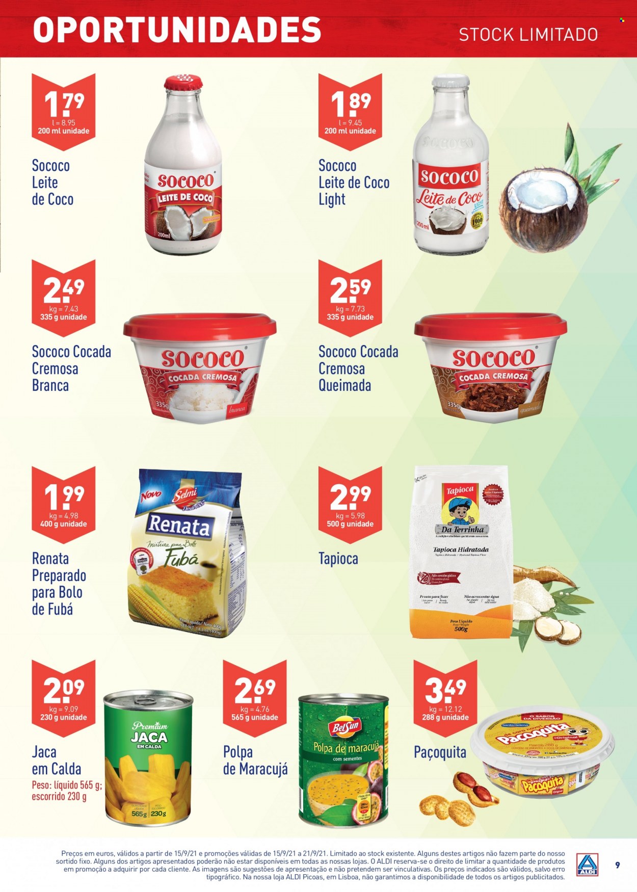 Folheto Aldi - 15.9.2021 - 21.9.2021. Página 9