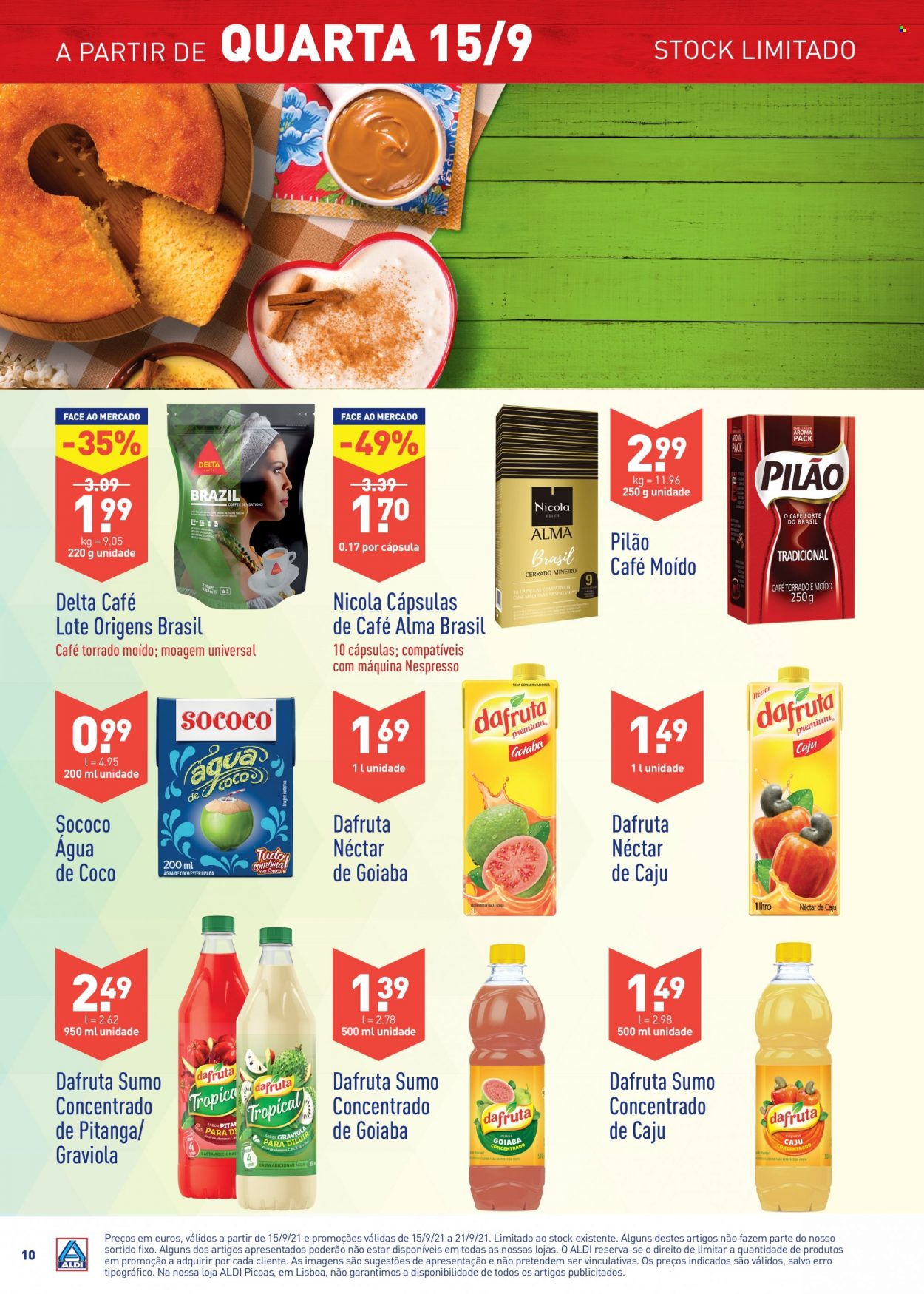 Folheto Aldi - 15.9.2021 - 21.9.2021. Página 10