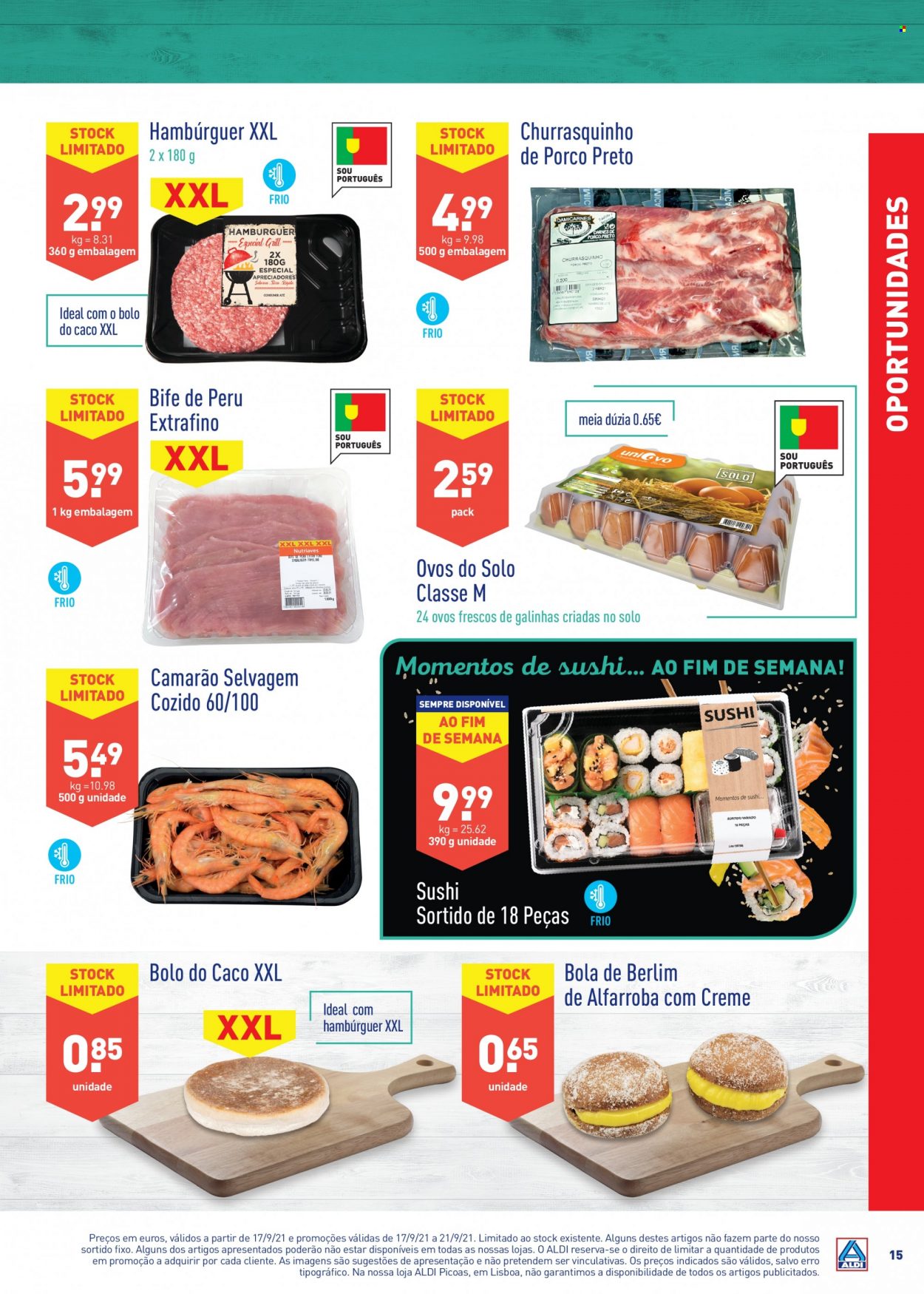 Folheto Aldi - 15.9.2021 - 21.9.2021. Página 15