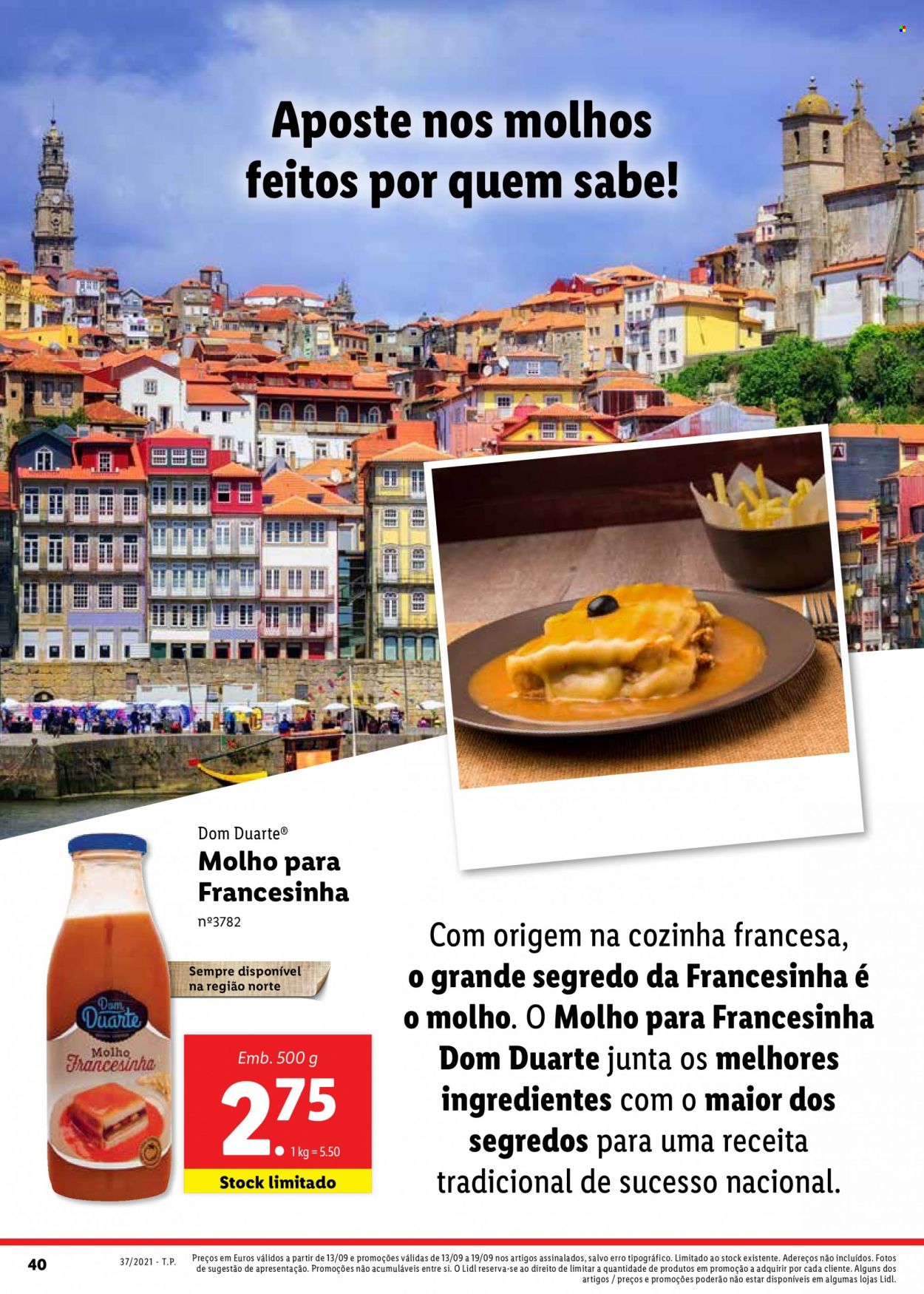 Folheto Lidl - 13.9.2021 - 19.9.2021. Página 40