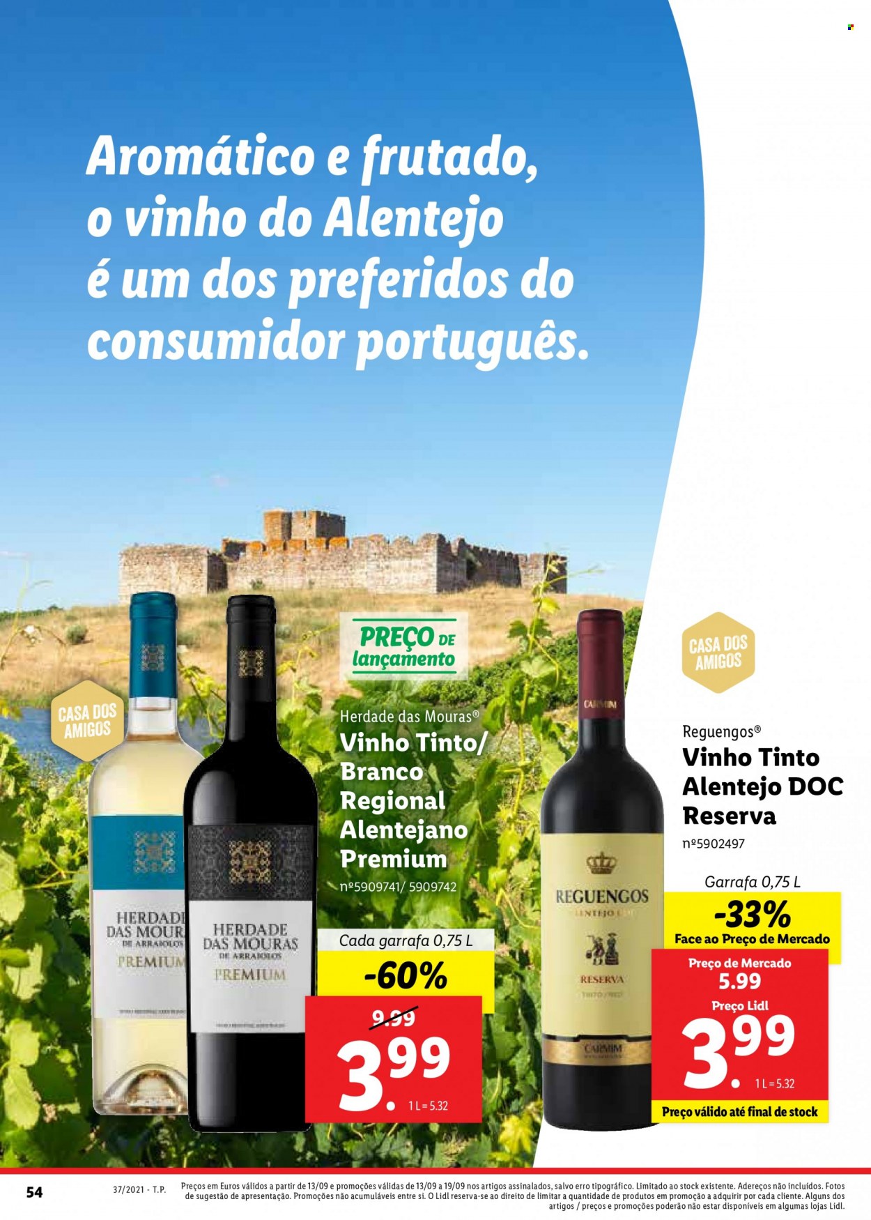 Folheto Lidl - 13.9.2021 - 19.9.2021. Página 54
