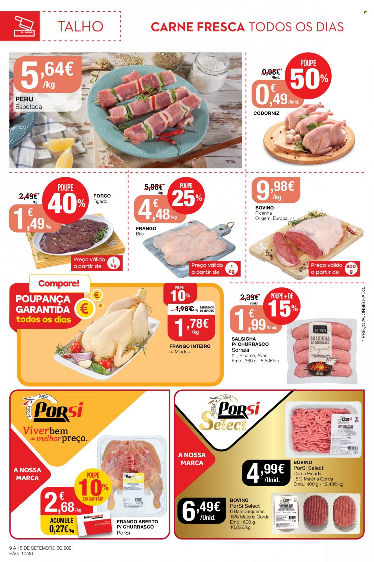 Folheto Intermarché - 9.9.2021 - 15.9.2021. Página 10