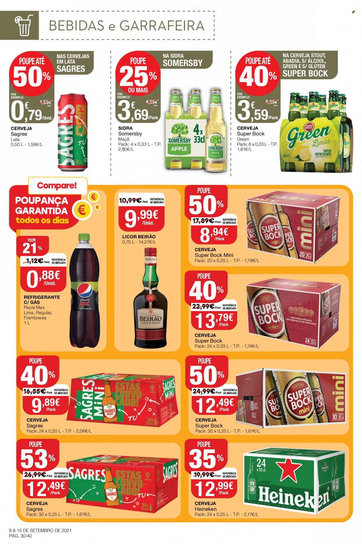 Folheto Intermarché - 9.9.2021 - 15.9.2021. Página 30
