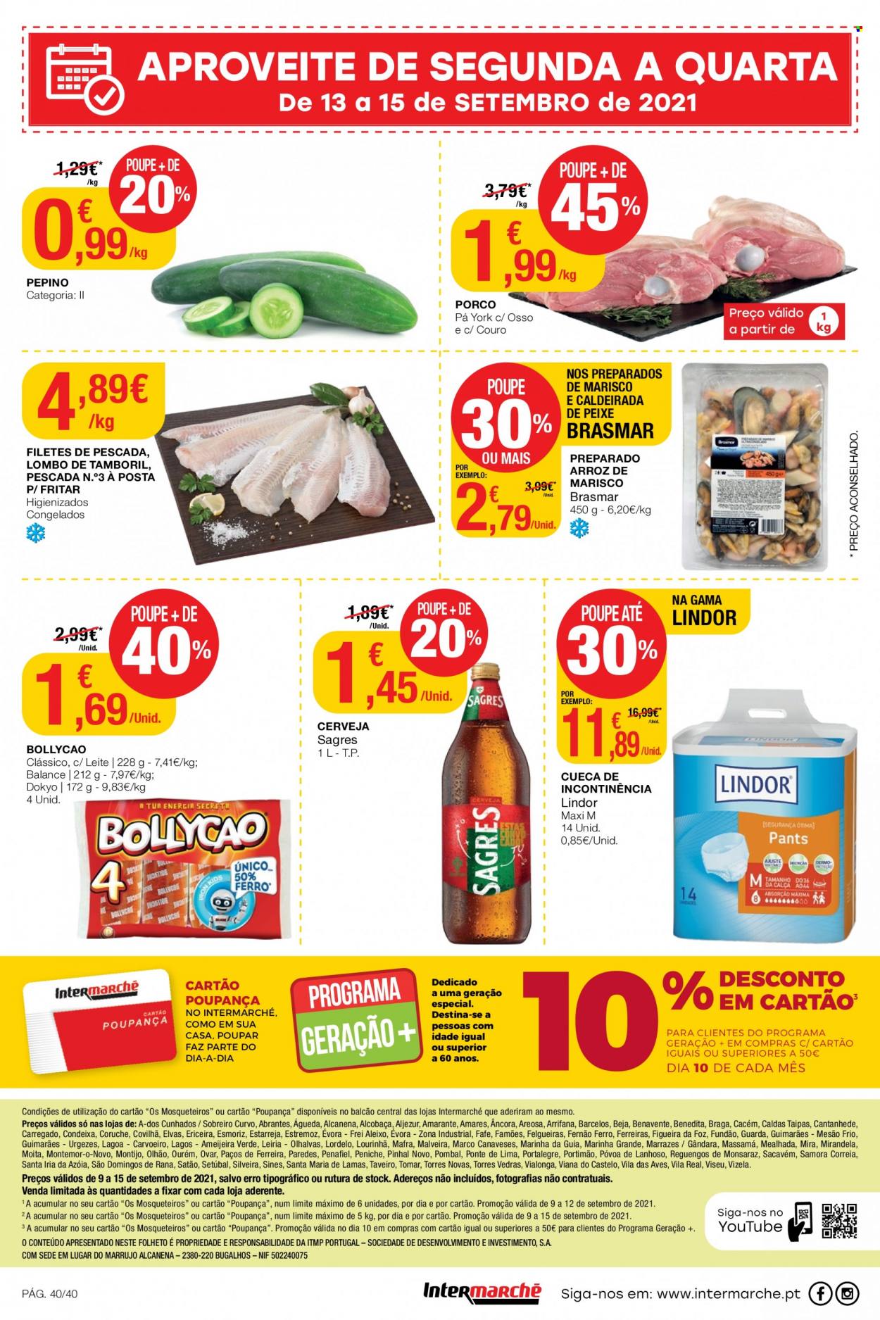 Folheto Intermarché - 9.9.2021 - 15.9.2021. Página 40