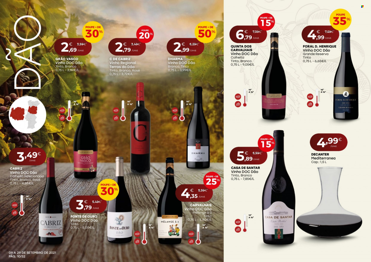 Folheto Intermarché - 9.9.2021 - 29.9.2021. Página 10