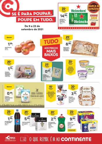 Folheto Continente Modelo - 9.9.2021 - 22.9.2021.