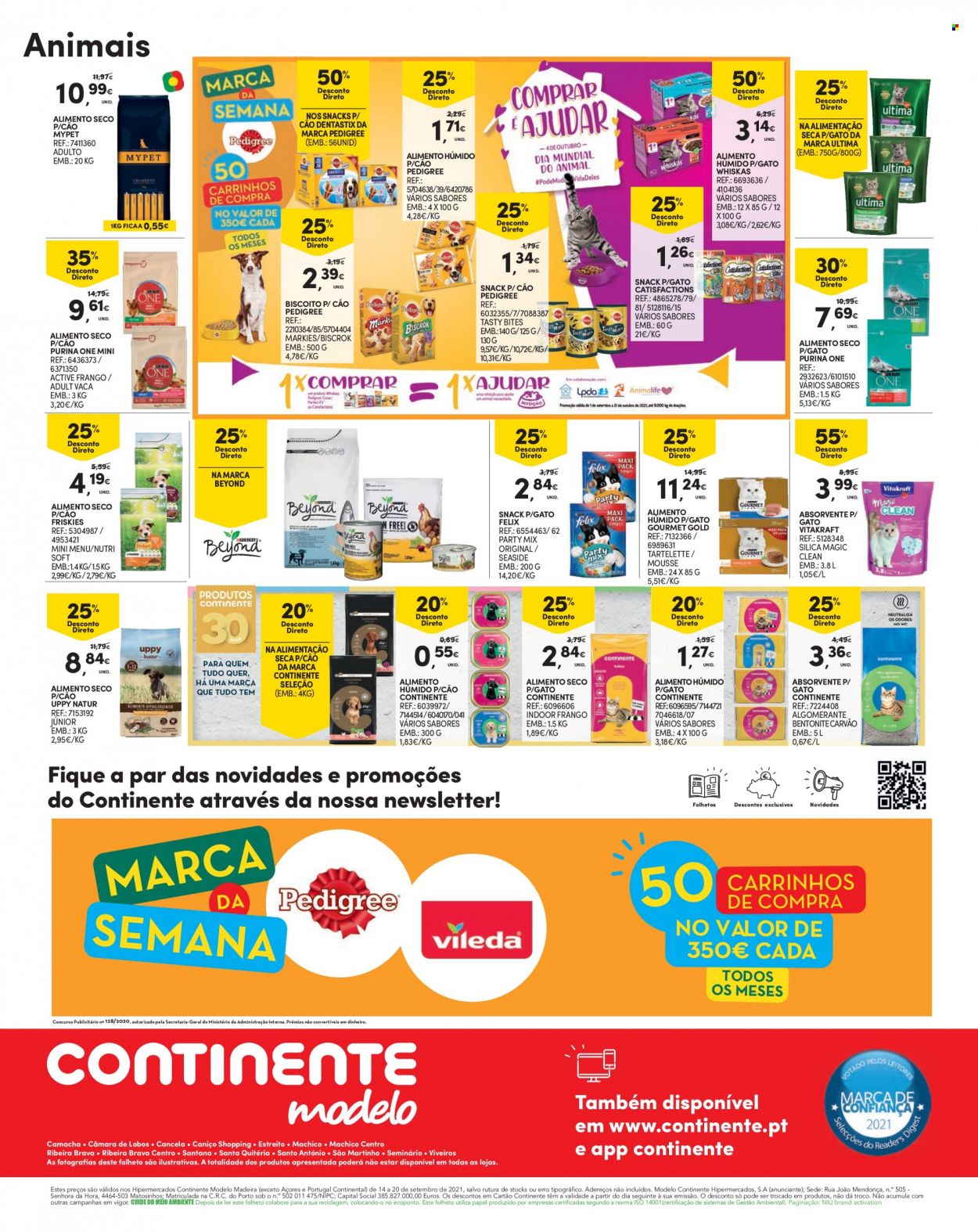 Folheto Continente Modelo - 14.9.2021 - 20.9.2021. Página 16