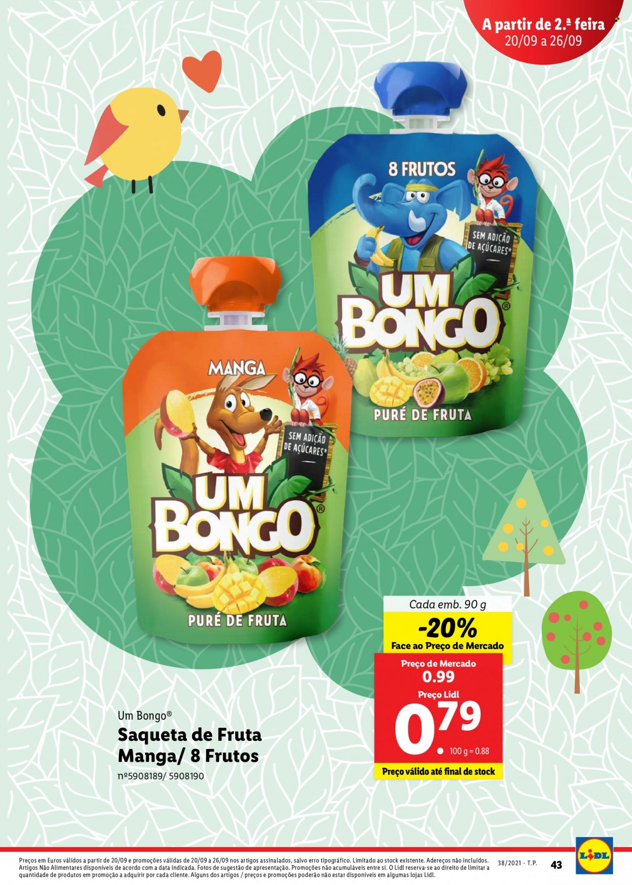 Folheto Lidl - 20.9.2021 - 26.9.2021. Página 43