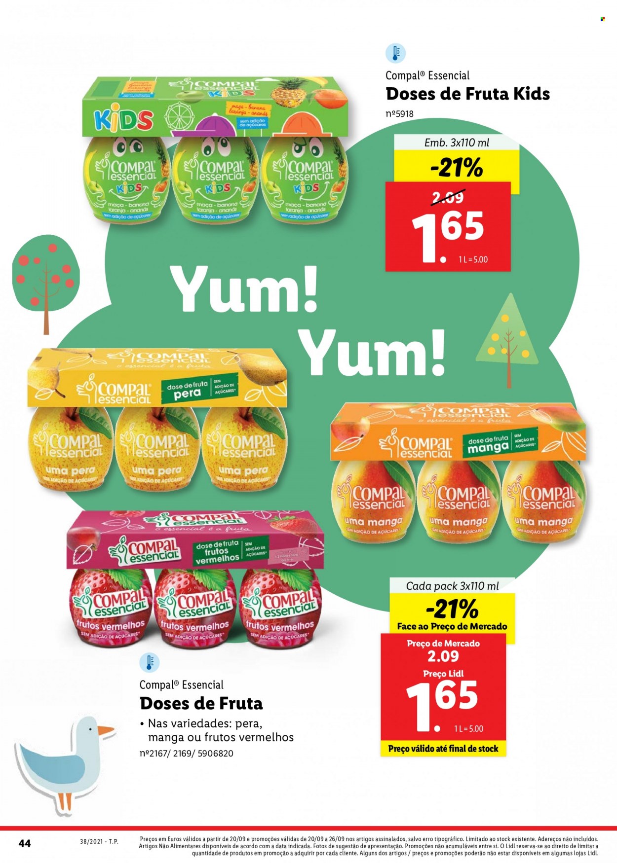 Folheto Lidl - 20.9.2021 - 26.9.2021. Página 44