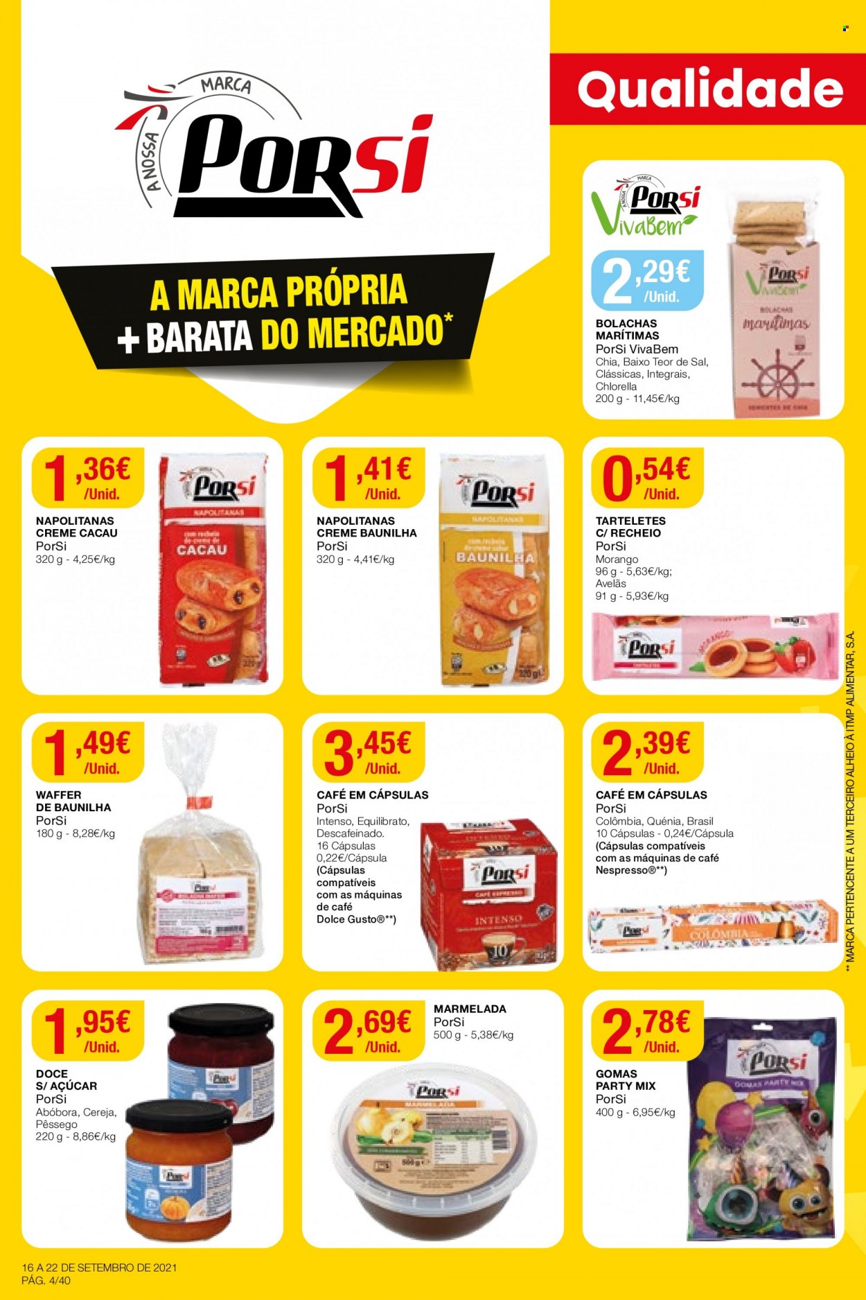 Folheto Intermarché - 16.9.2021 - 22.9.2021. Página 4