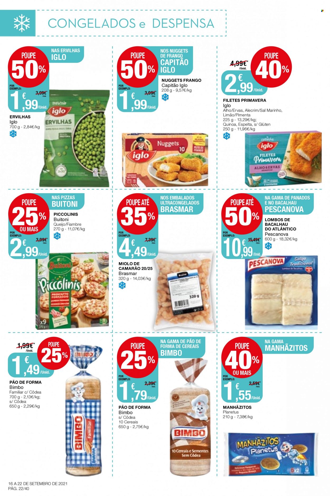 Folheto Intermarché - 16.9.2021 - 22.9.2021. Página 22