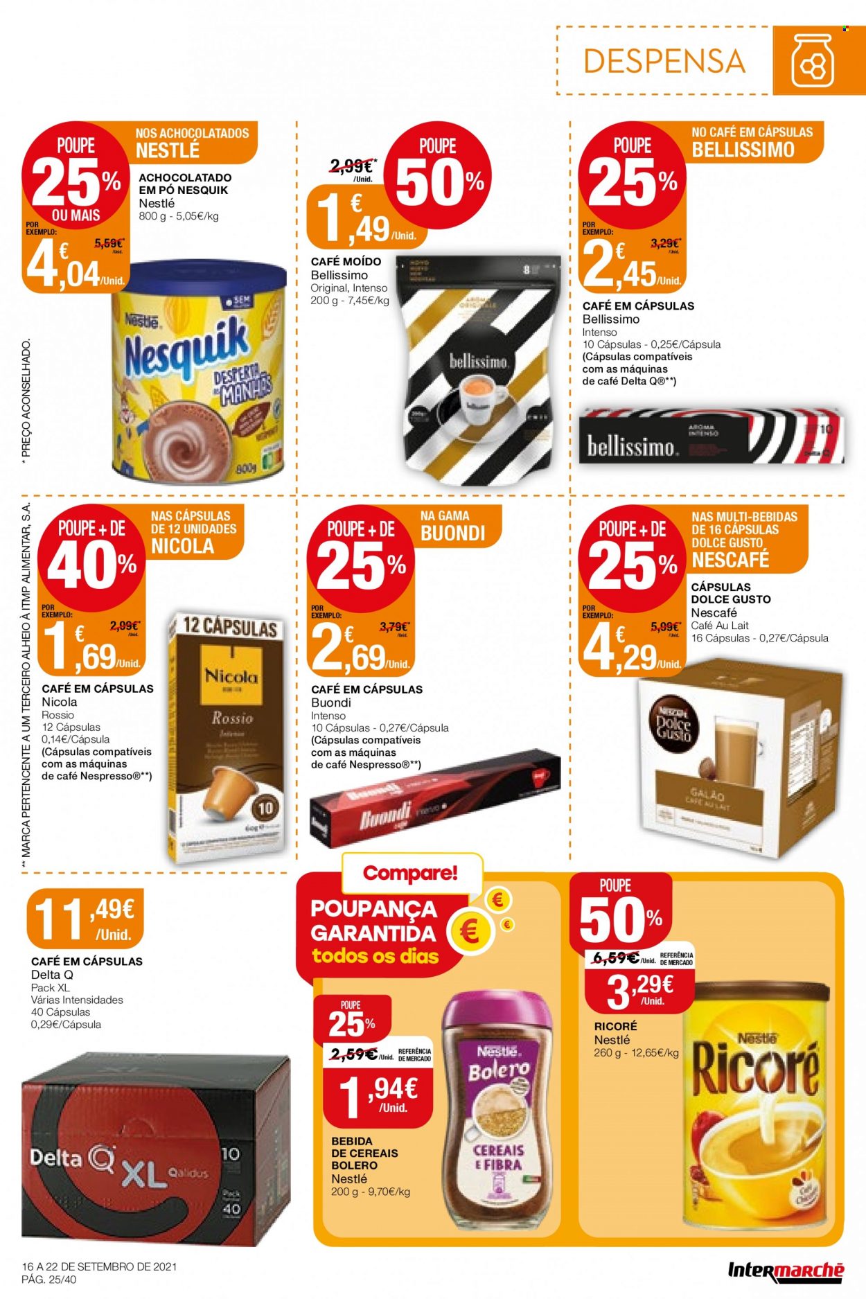 Folheto Intermarché - 16.9.2021 - 22.9.2021. Página 25