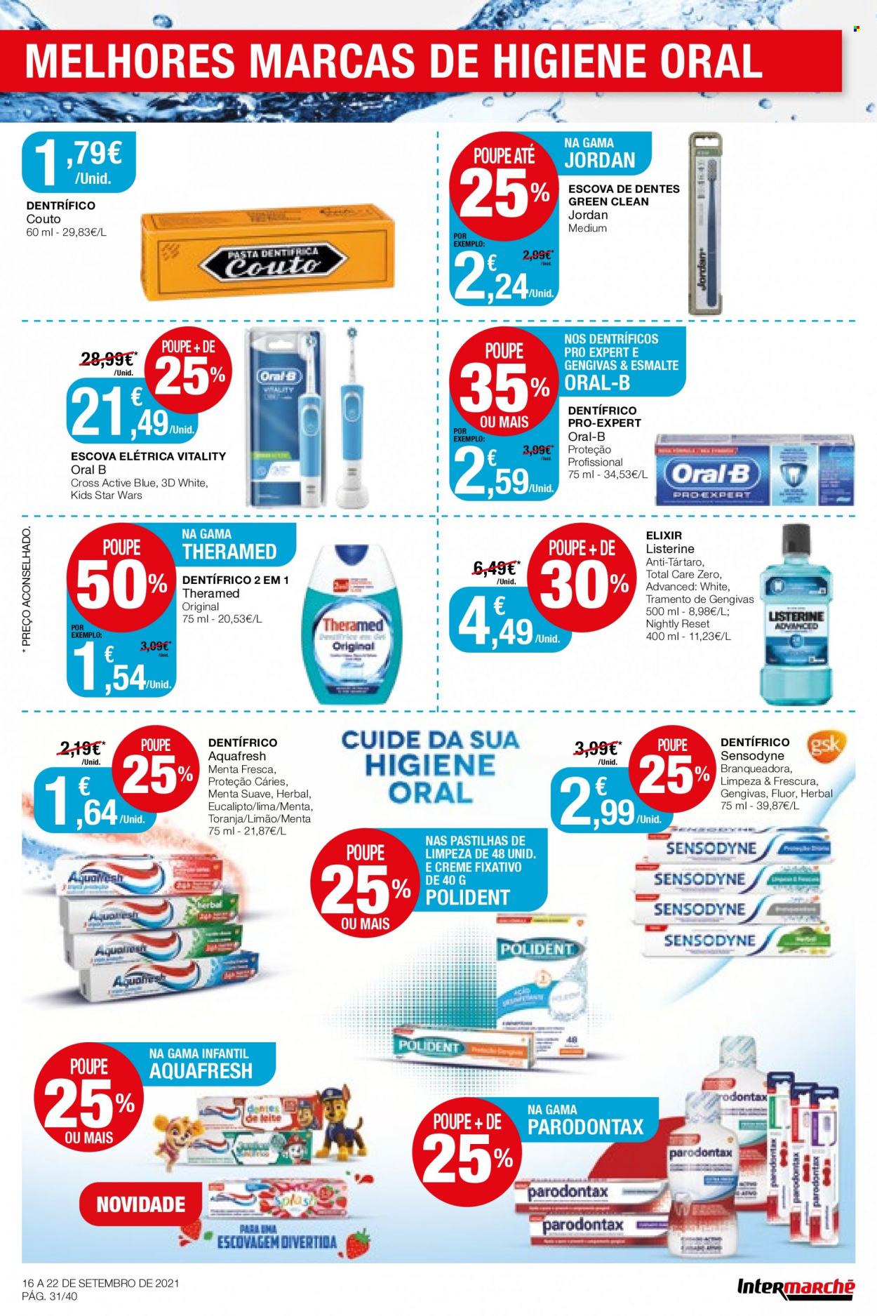 Folheto Intermarché - 16.9.2021 - 22.9.2021. Página 31