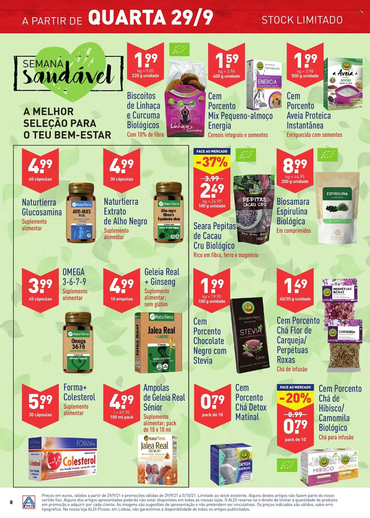 Folheto Aldi - 29.9.2021 - 5.10.2021. Página 8