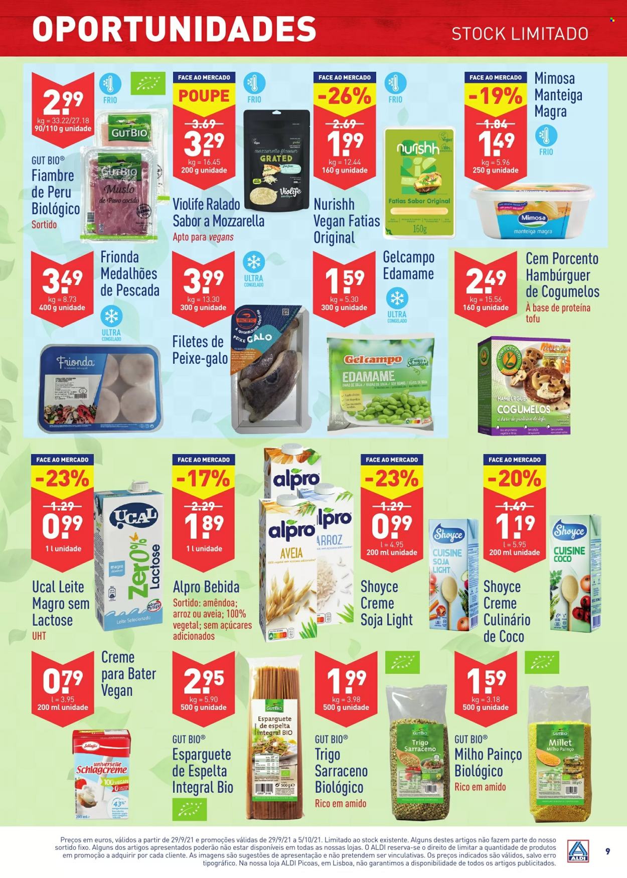 Folheto Aldi - 29.9.2021 - 5.10.2021. Página 9