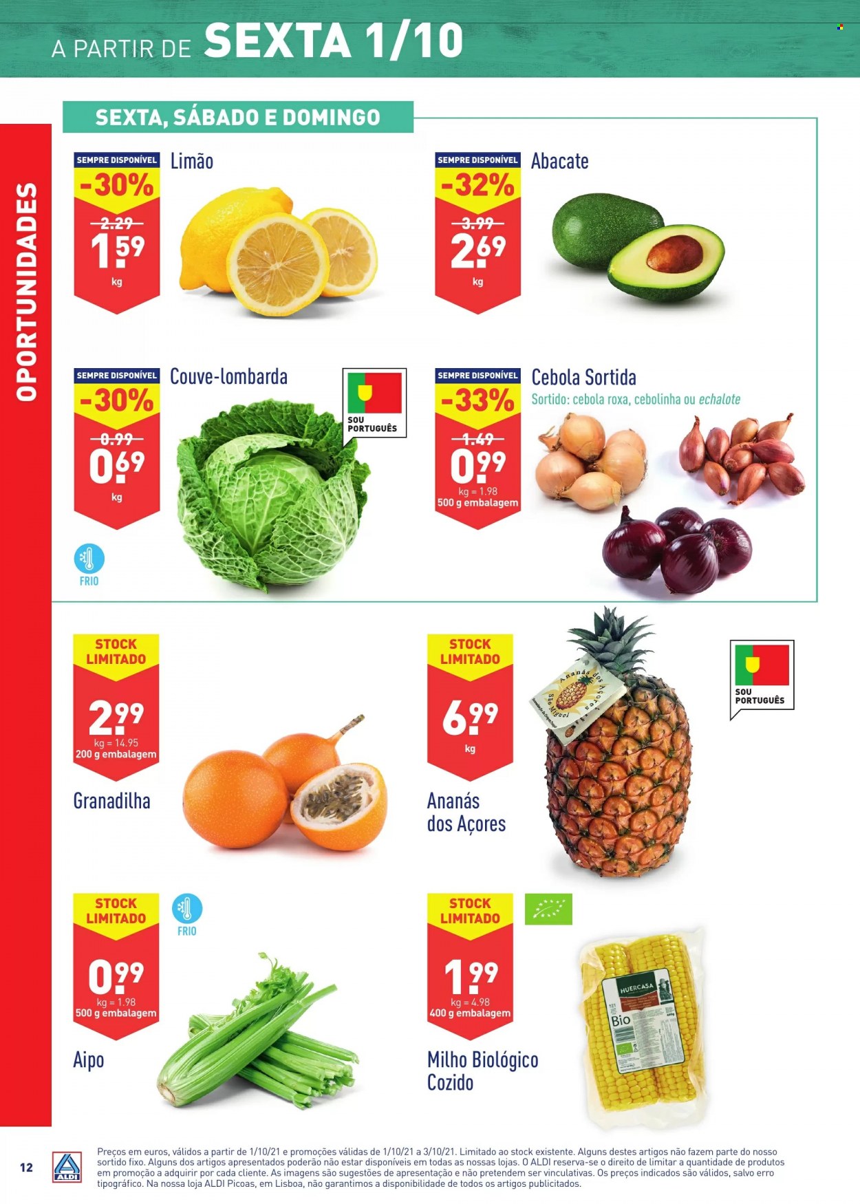 Folheto Aldi - 29.9.2021 - 5.10.2021. Página 12