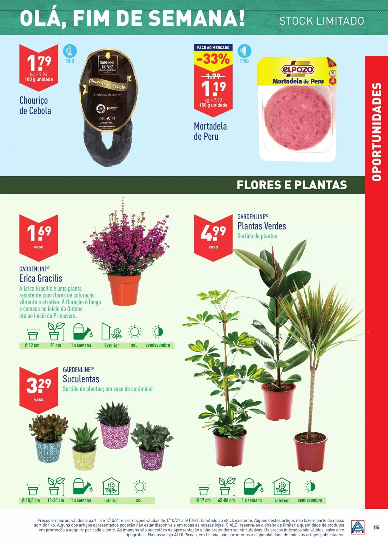 Folheto Aldi - 29.9.2021 - 5.10.2021. Página 15