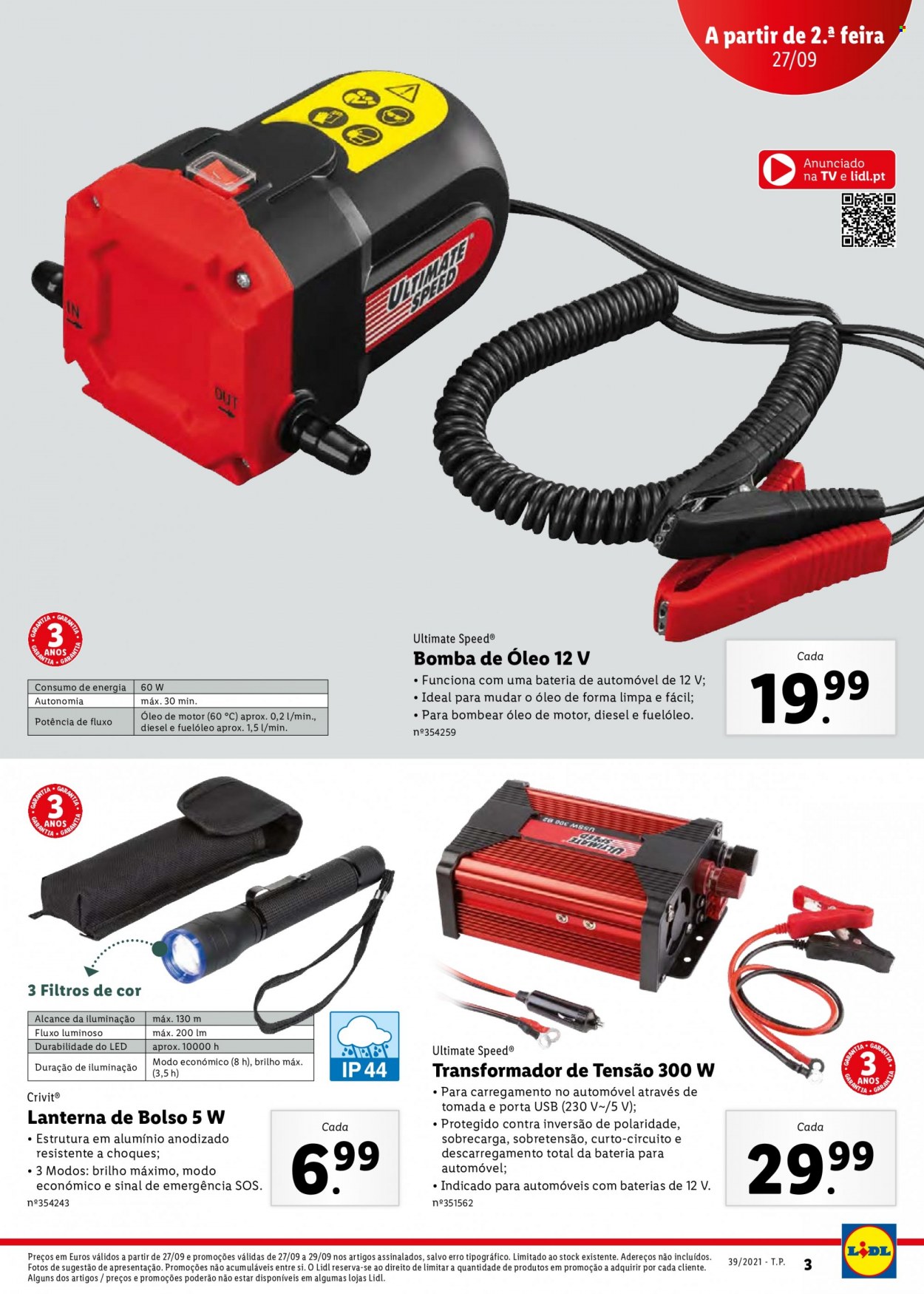 Folheto Lidl - 27.9.2021 - 3.10.2021. Página 3