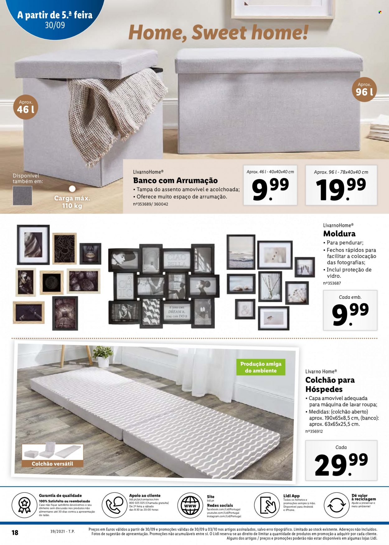 Folheto Lidl - 27.9.2021 - 3.10.2021. Página 18