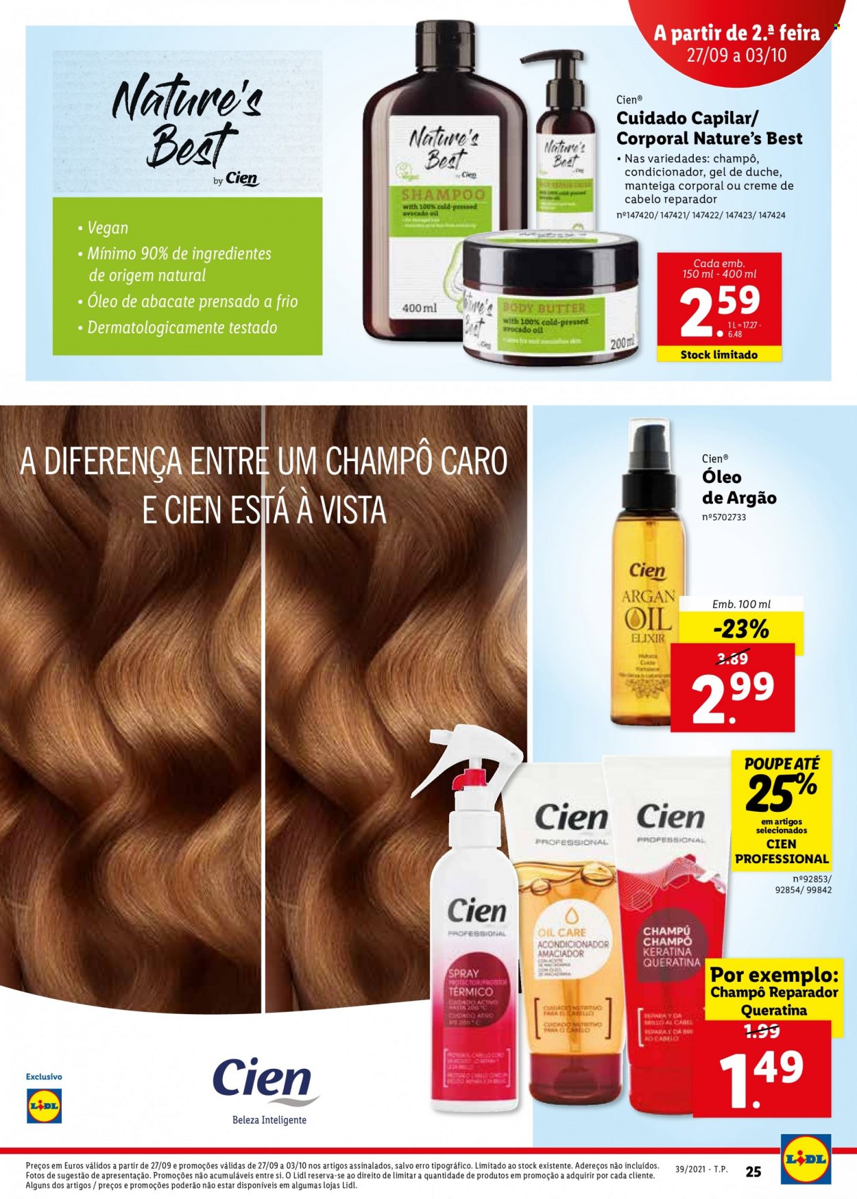 Folheto Lidl - 27.9.2021 - 3.10.2021. Página 25