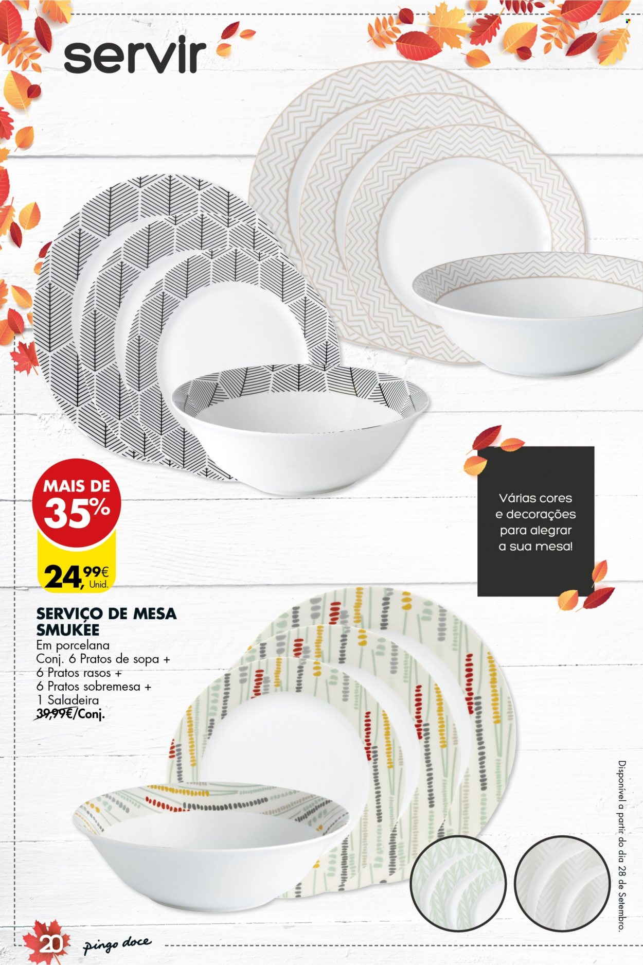 Folheto Pingo Doce - 21.9.2021 - 18.10.2021. Página 20