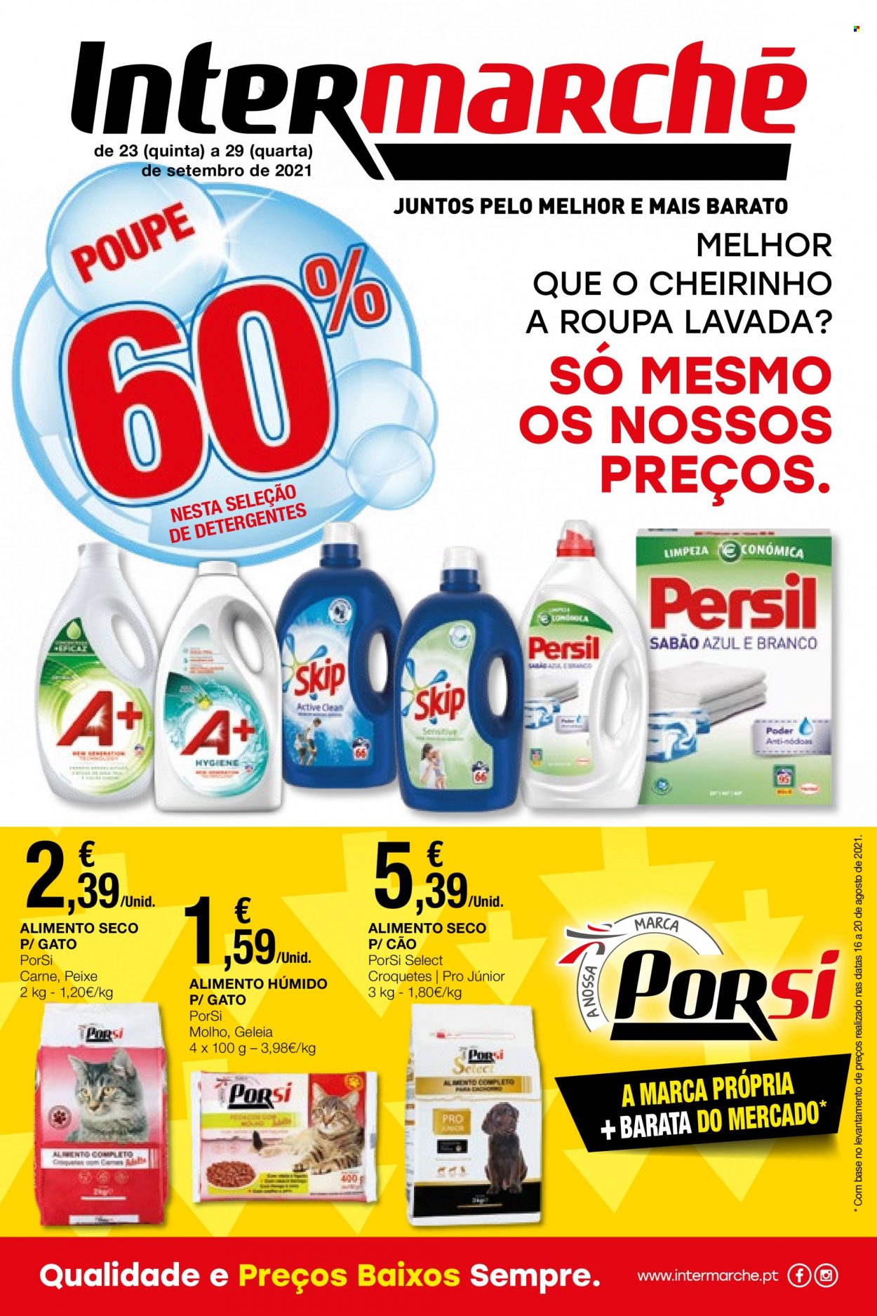 Folheto Intermarché - 23.9.2021 - 29.9.2021. Página 1