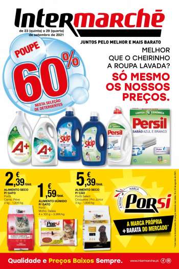 Folheto Intermarché - 23.9.2021 - 29.9.2021.