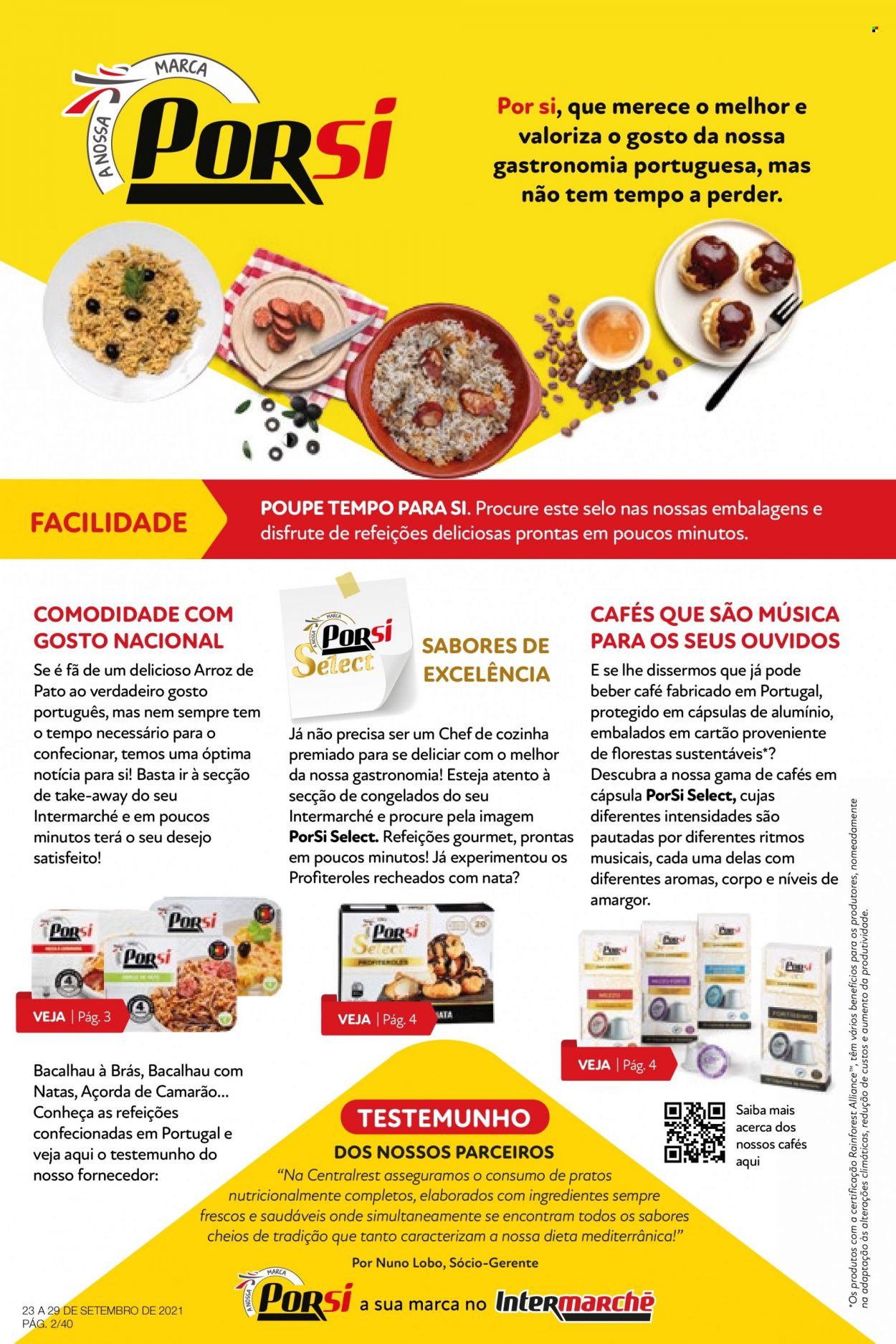 Folheto Intermarché - 23.9.2021 - 29.9.2021. Página 2