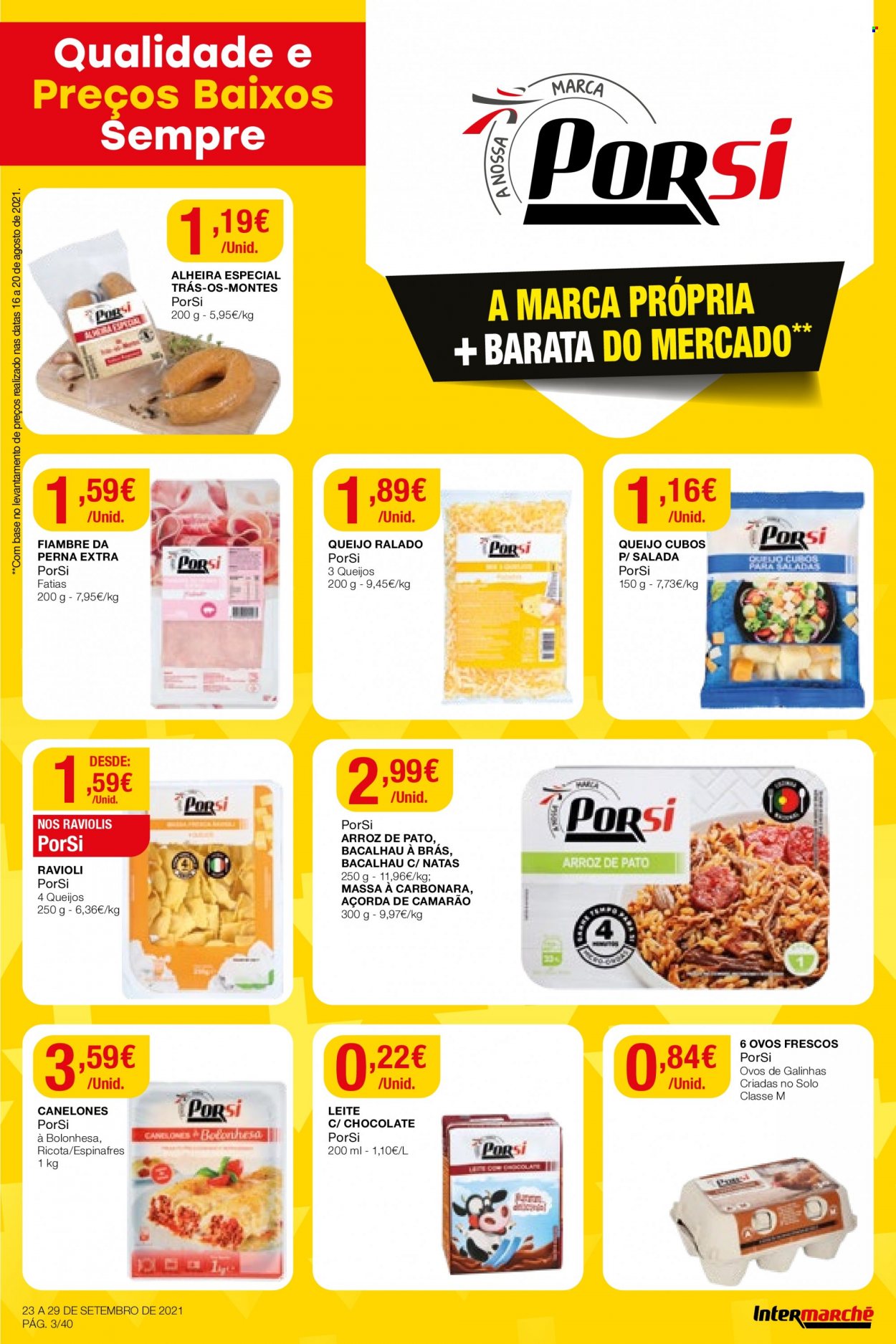 Folheto Intermarché - 23.9.2021 - 29.9.2021. Página 3