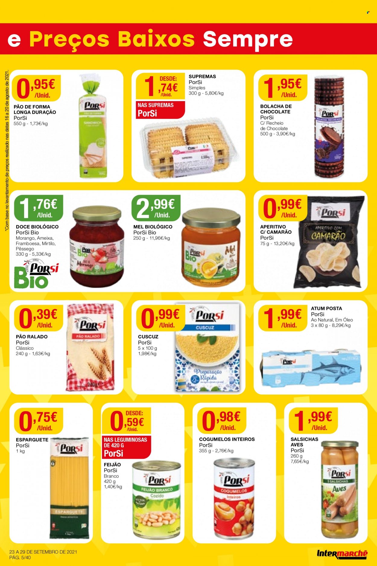 Folheto Intermarché - 23.9.2021 - 29.9.2021. Página 5