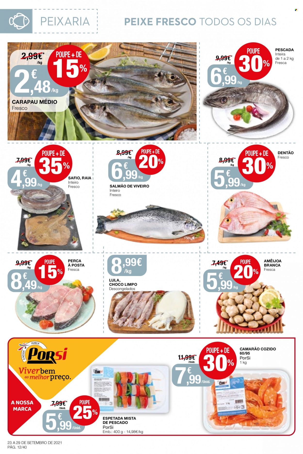 Folheto Intermarché - 23.9.2021 - 29.9.2021. Página 12
