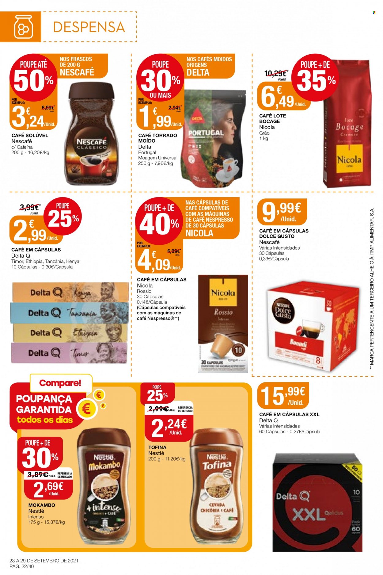 Folheto Intermarché - 23.9.2021 - 29.9.2021. Página 22