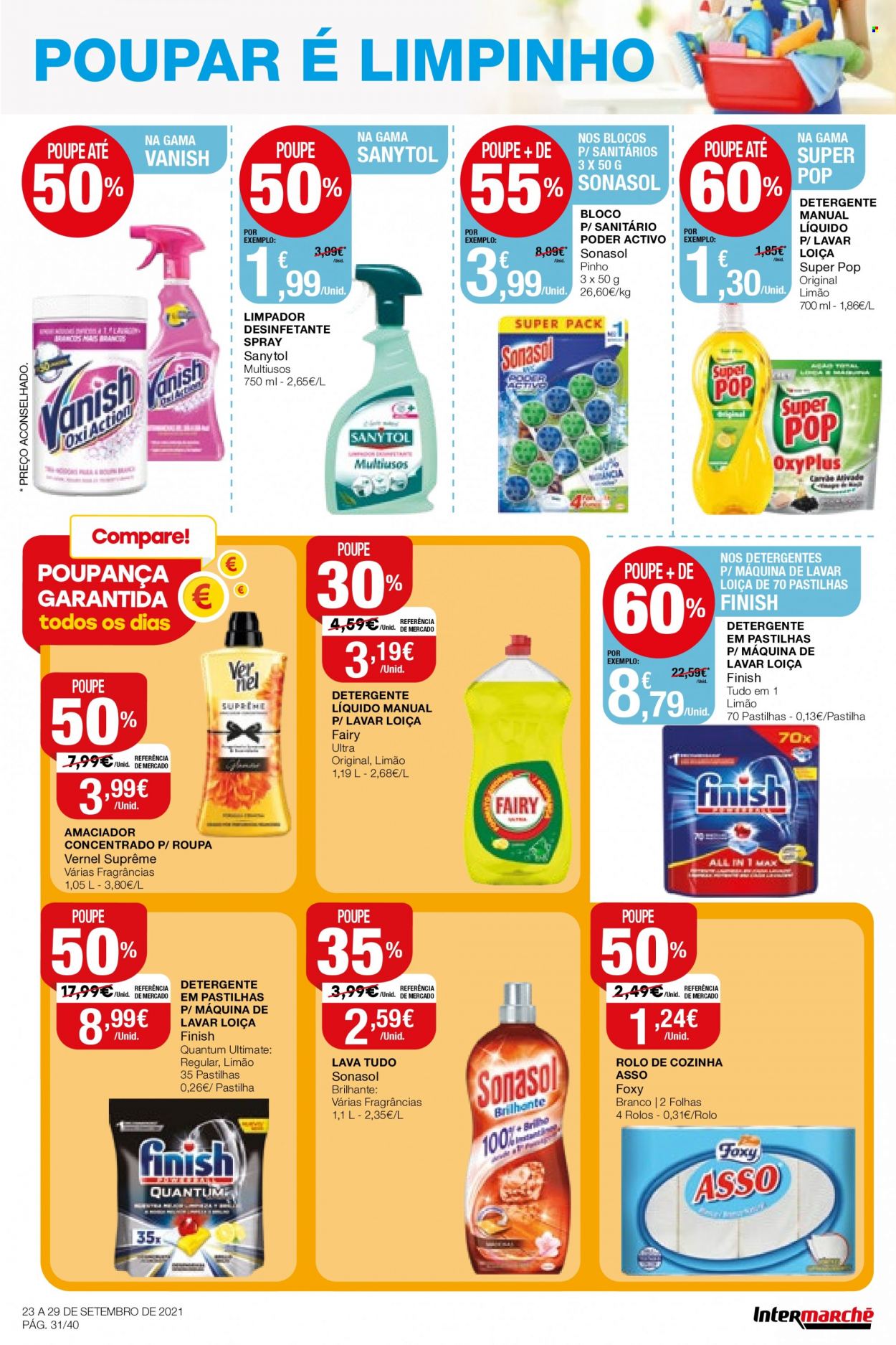 Folheto Intermarché - 23.9.2021 - 29.9.2021. Página 31