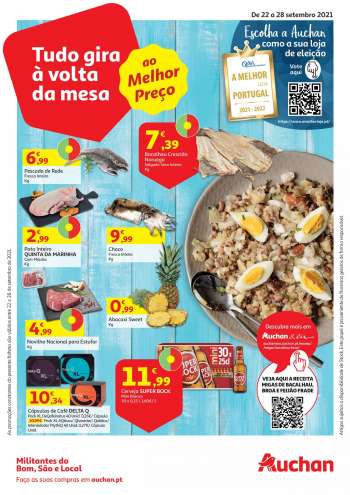 Folheto Auchan - 22.9.2021 - 28.9.2021.