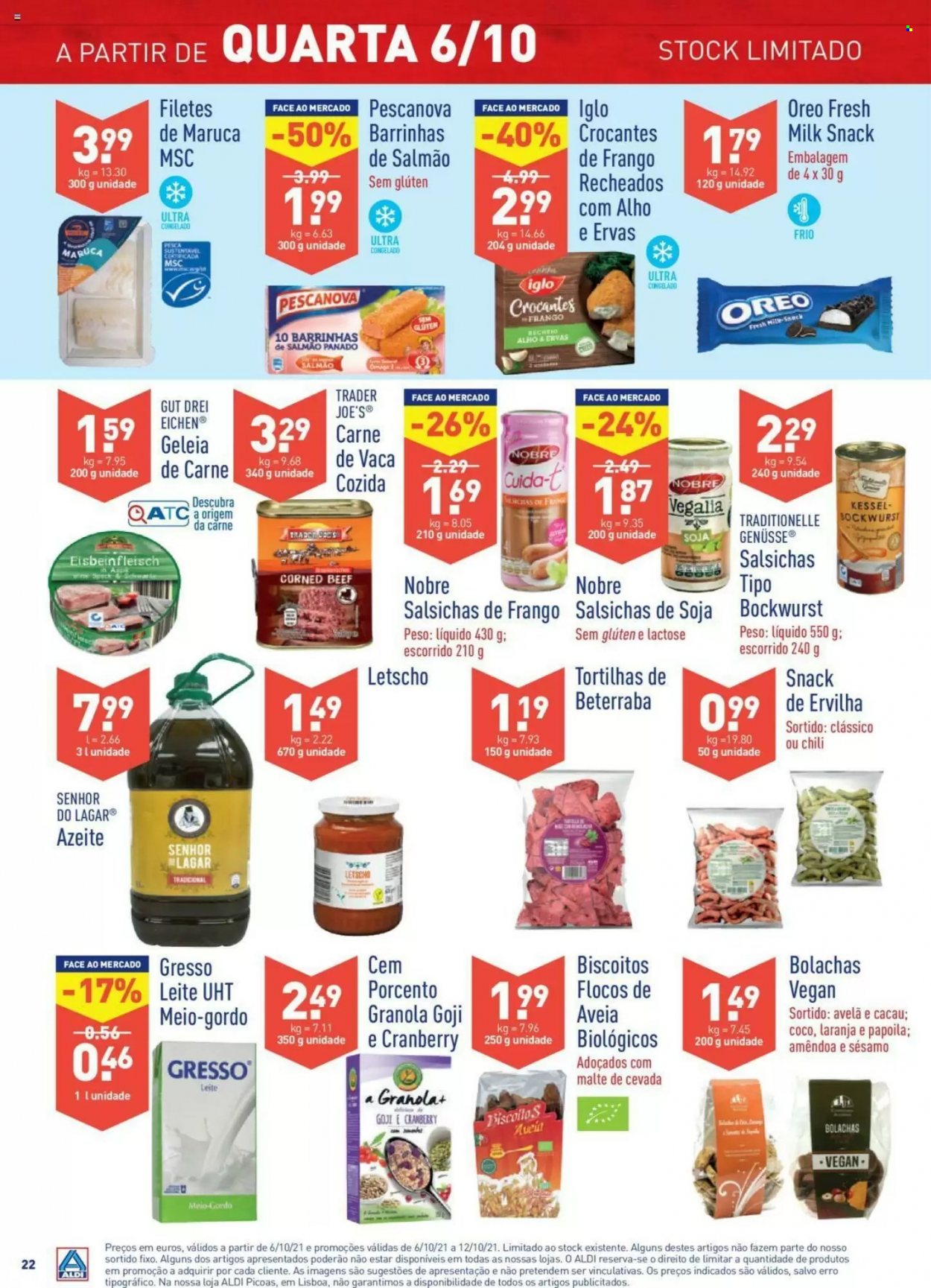 Folheto Aldi - 6.10.2021 - 12.10.2021. Página 22