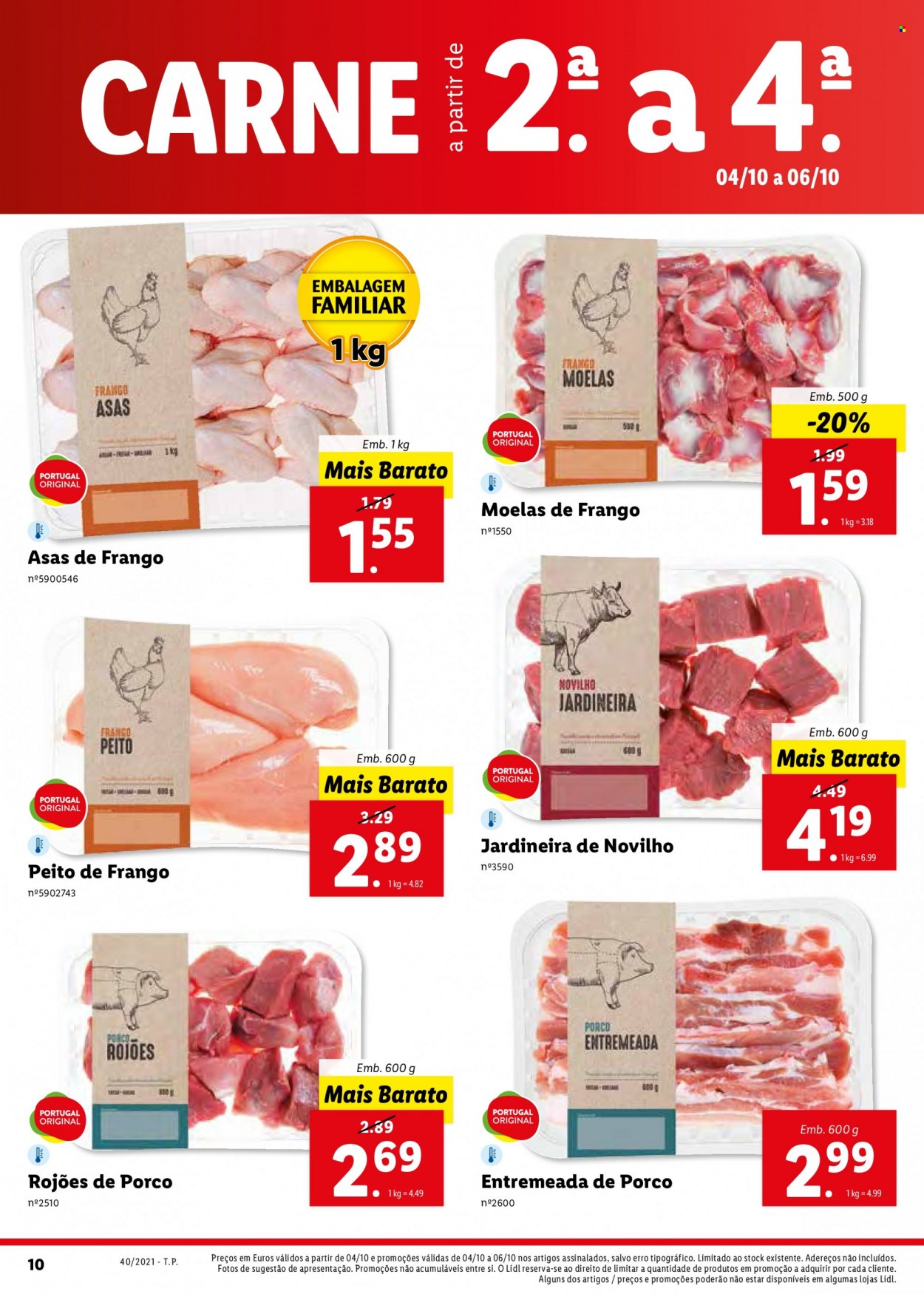 Folheto Lidl - 4.10.2021 - 10.10.2021. Página 10