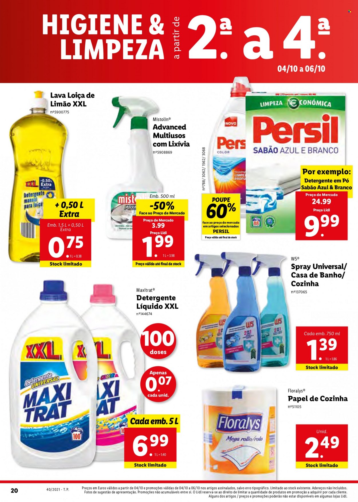 Folheto Lidl - 4.10.2021 - 10.10.2021. Página 20