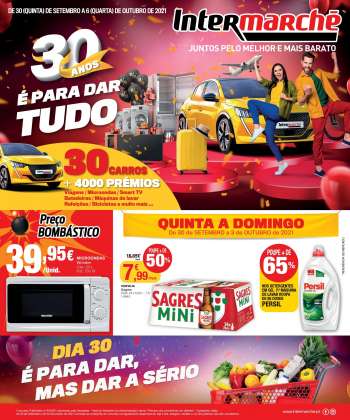 Folheto Intermarché - 30.9.2021 - 6.10.2021.