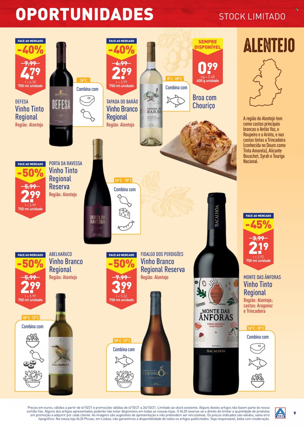 Folheto Aldi - 6.10.2021 - 26.10.2021. Página 9