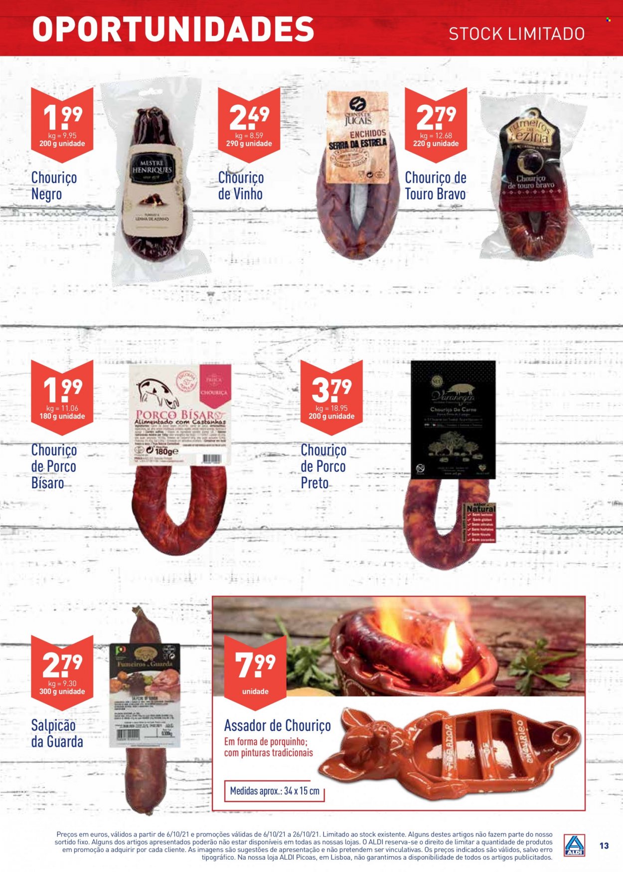 Folheto Aldi - 6.10.2021 - 26.10.2021. Página 13