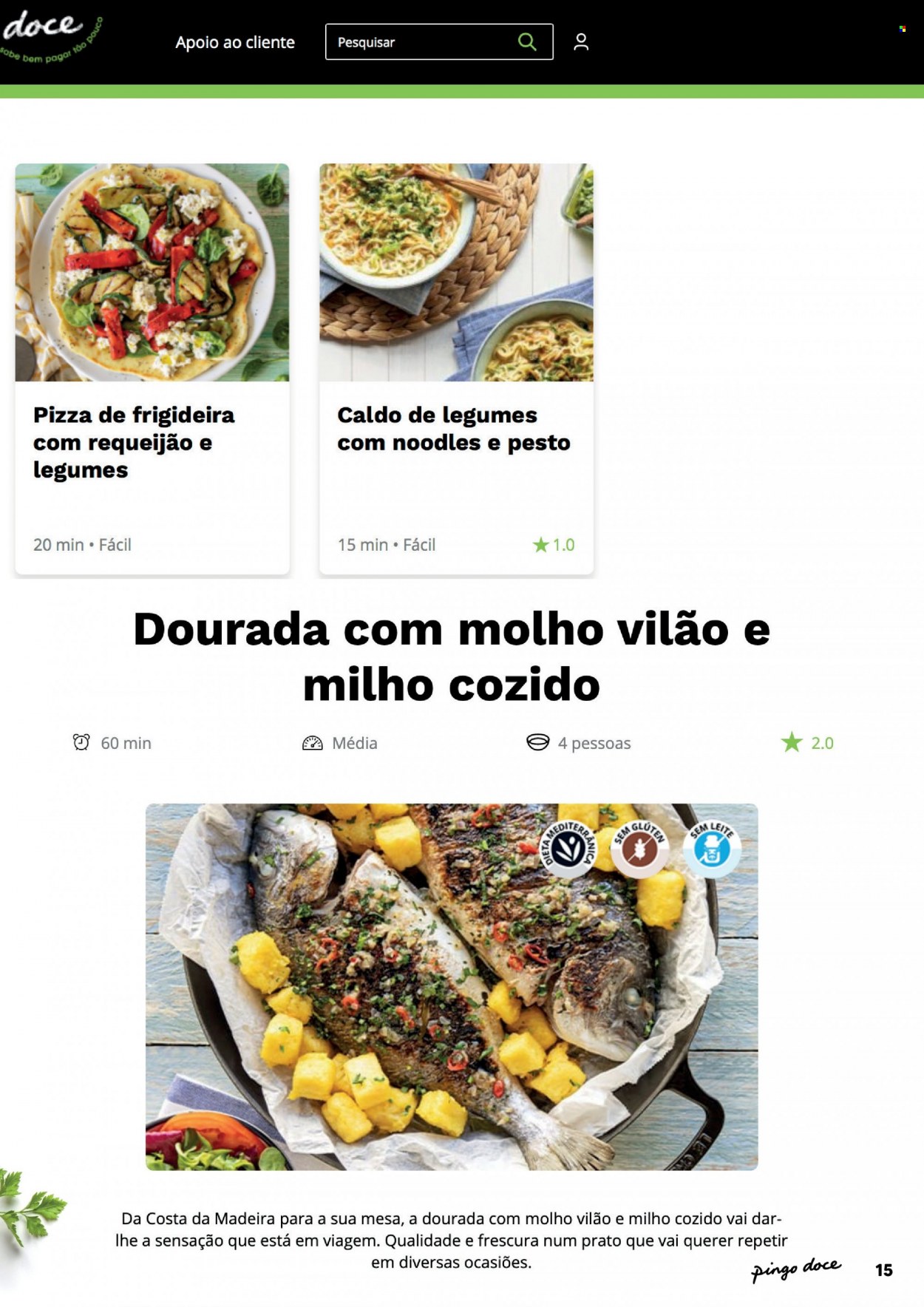 Folheto Pingo Doce - 28.9.2021 - 11.10.2021. Página 15