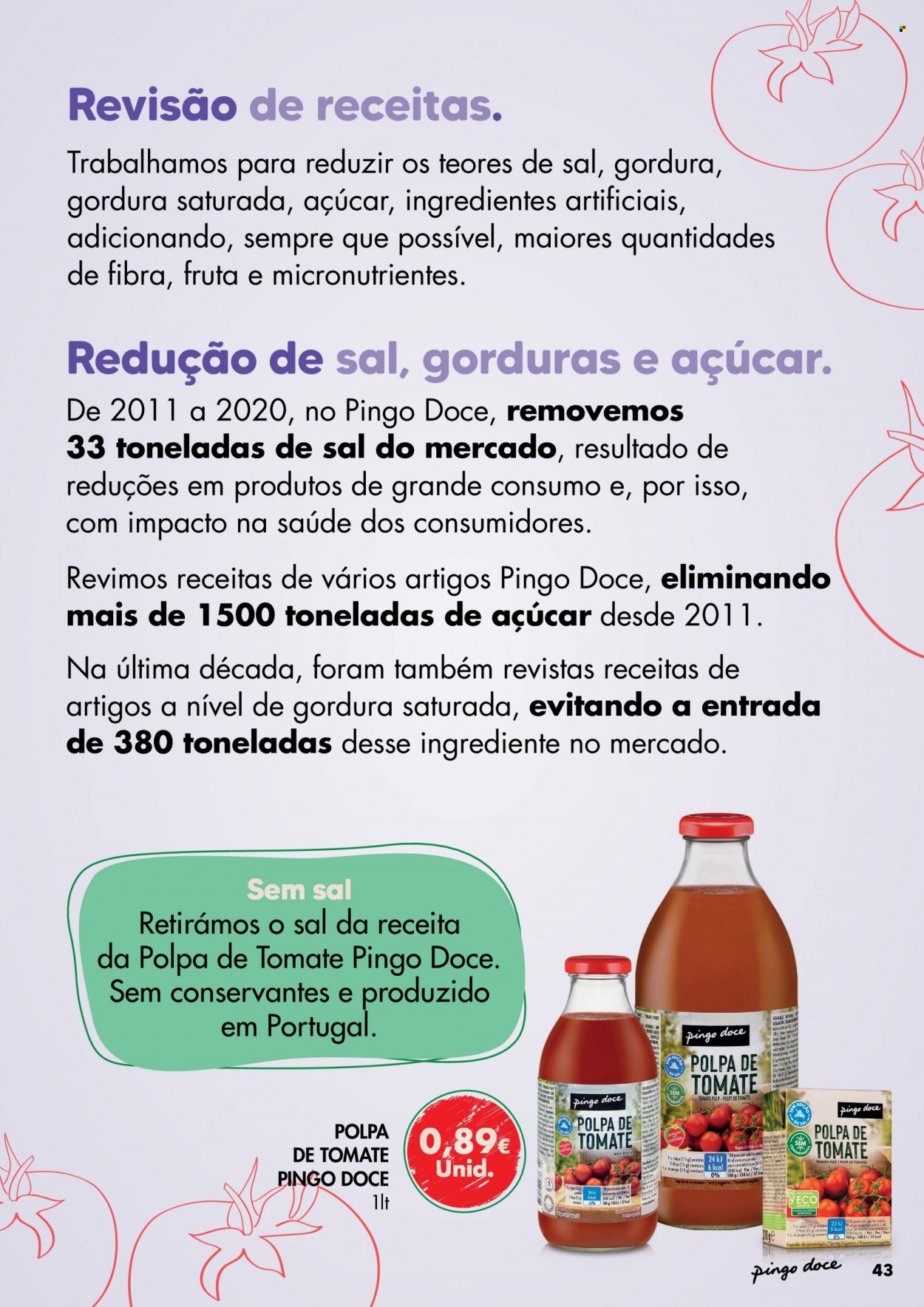 Folheto Pingo Doce - 28.9.2021 - 11.10.2021. Página 43