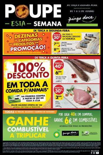 Folheto Pingo Doce - 5.10.2021 - 11.10.2021.