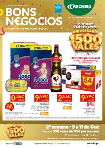 Folheto Recheio - 5.10.2021 - 11.10.2021.